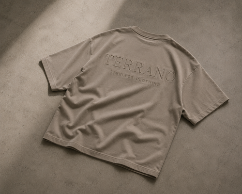Signature Oversized Tee – Taupe