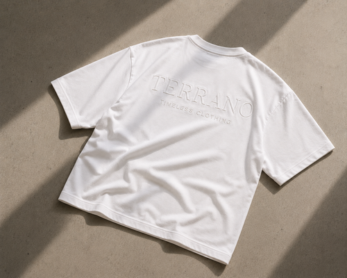 Signature Oversized Tee – White