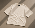 Signature Oversized Tee - Cream